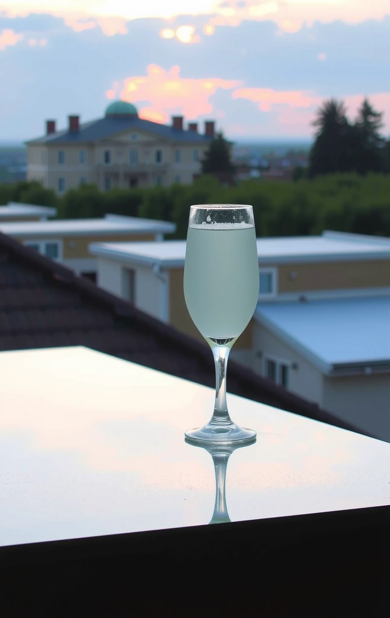 Ventana pulida en Girardot al amanecer